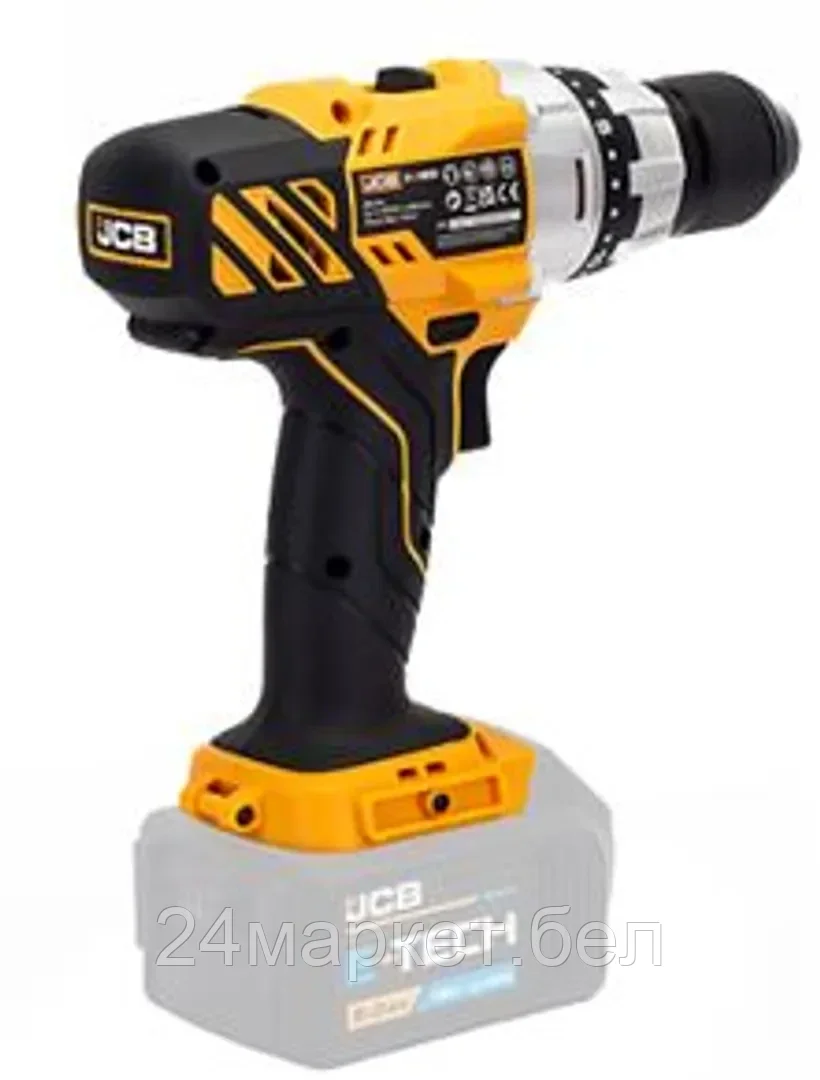 JCB-18DD-B-E JCB Дрель-шуруповерт аккумуляторная 18V, max 45Nm, без аккумулятора