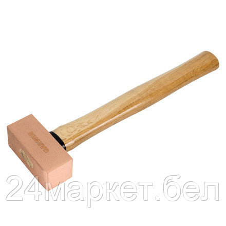GARWIN PRO GHT-HW0800C Молоток медный с деревянной рукояткой, 800 г