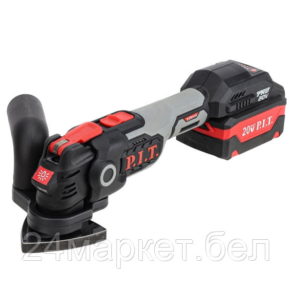 Реноватор (МФИ) аккум. бесщеточный P.I.T. SOLO, 20В, 5000-19000кол/мин, угол 3,6°, LED (PMT20H-035B)