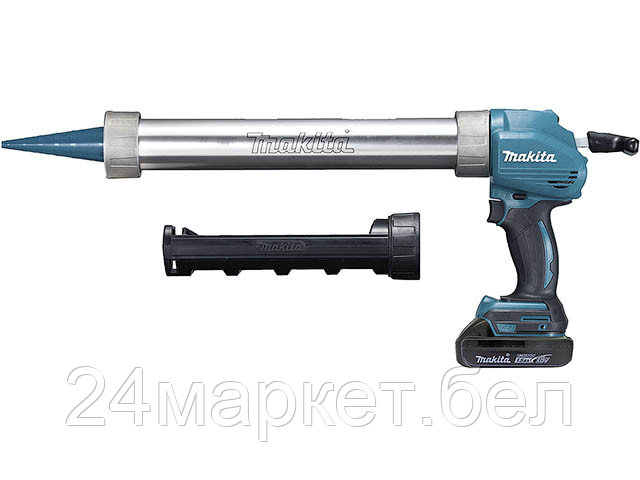 Пистолет для герметика Makita DCG180RYE (с 2-мя АКБ)