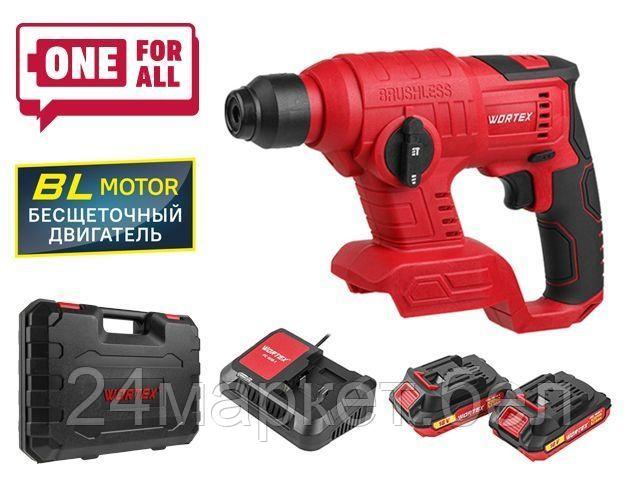 Перфоратор Wortex CRH 1810 0329267 (с 2-мя АКБ)
