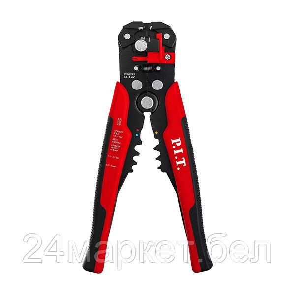 Стриппер автоматический многфункциональный, 0.2-6мм2, снятие изол., обжим, резка (HPLR08-0205)