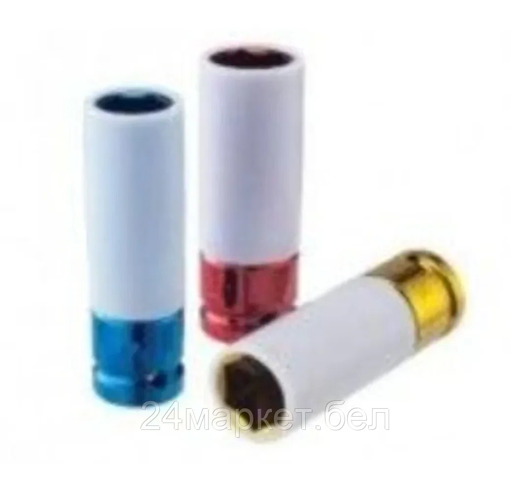 1/2" 6гр. головка для литых дисков с защитным кожухом 17мм (150ммL) F-44515017C