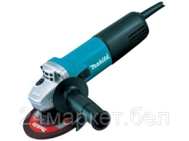 Одноручная углошлифмашина MAKITA 9558 HNRK в кейсе (840 Вт, диск 125х22 мм, плавный пуск) 9558HNRK