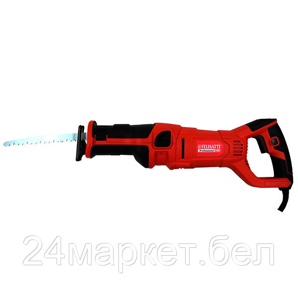Сабельная пила 1000, 000 Вт, 1000-2800 об/мин, глубина реза в древесине 210 мм (FT6661 Felisatti)