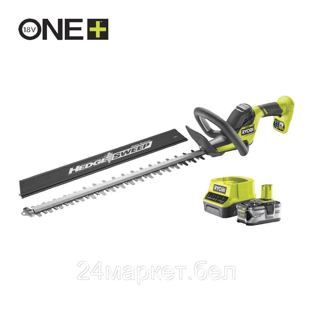 Кусторез Ryobi RY18HT55A-140 (с 1-им АКБ 4 Ah)