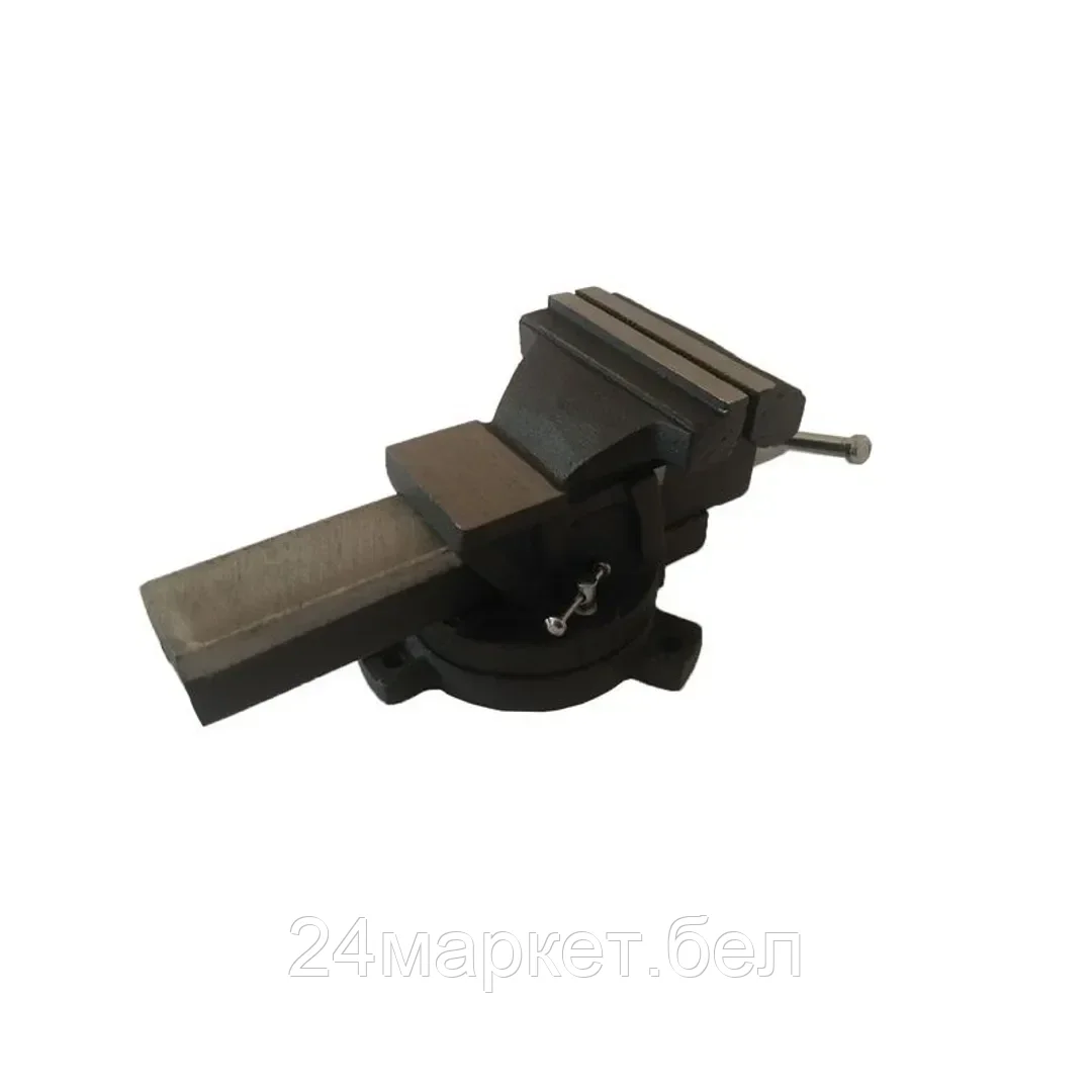 Тиски стальные поворотные с наковальней  6"-150мм FORCEKRAFT FK-6540106