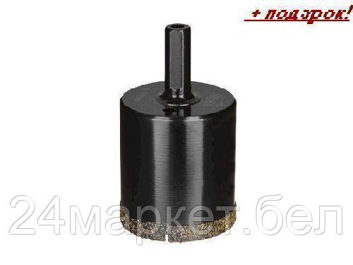 GEPARD Китай Коронка алмазная d 45мм керамогранит GEPARD (GP2077-45) (сверло алмазное трубчатое по керамограниту)