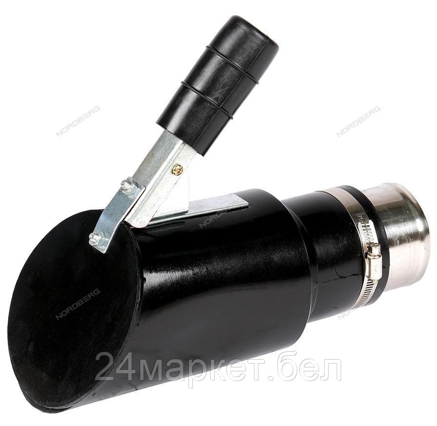 NORDBERG AN075DI NORDBERG НАСАДКА AN075DI резиновая овальная наклонная на шланг D=75мм