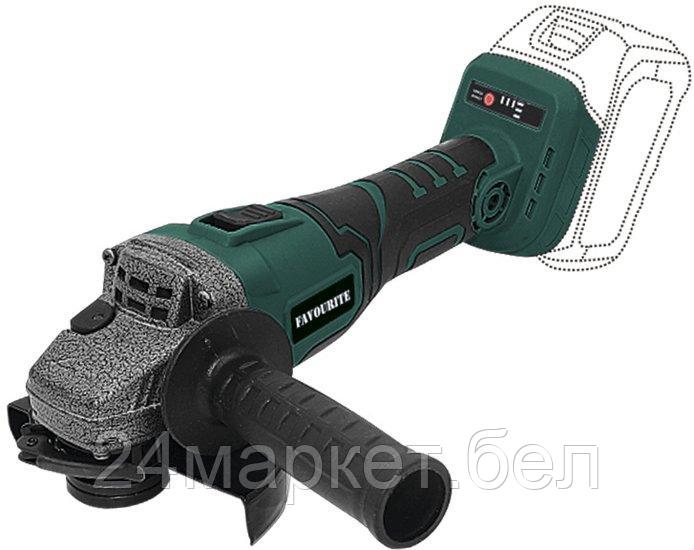 Угловая шлифмашина Favourite OBS 21 FG 125 (с 2-мя АКБ 2Ah)