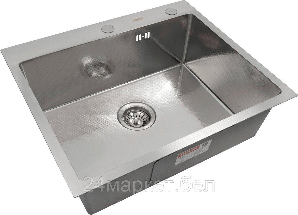 Кухонная мойка ARFEKA Eco AR 600*500 Satin Decor Millet Grains