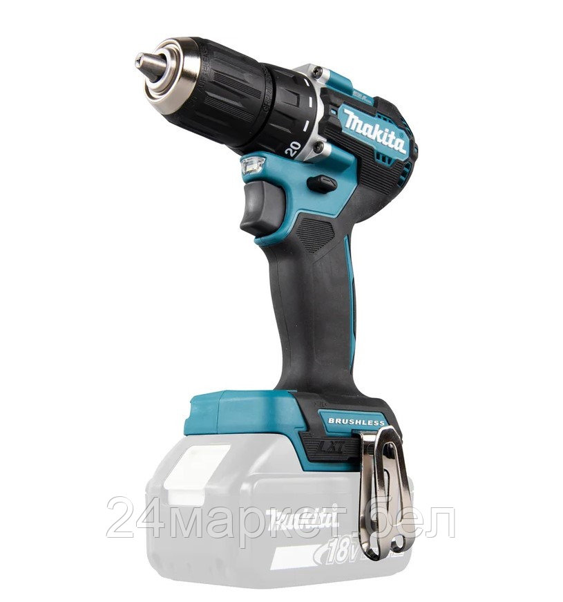 Аккум. дрель-шуруповерт MAKITA LXT DDF487Z в кор. (18.0 В, Li-Ion, 2 скор., 40 Нм, шурупы до 13 мм) DDF487Z