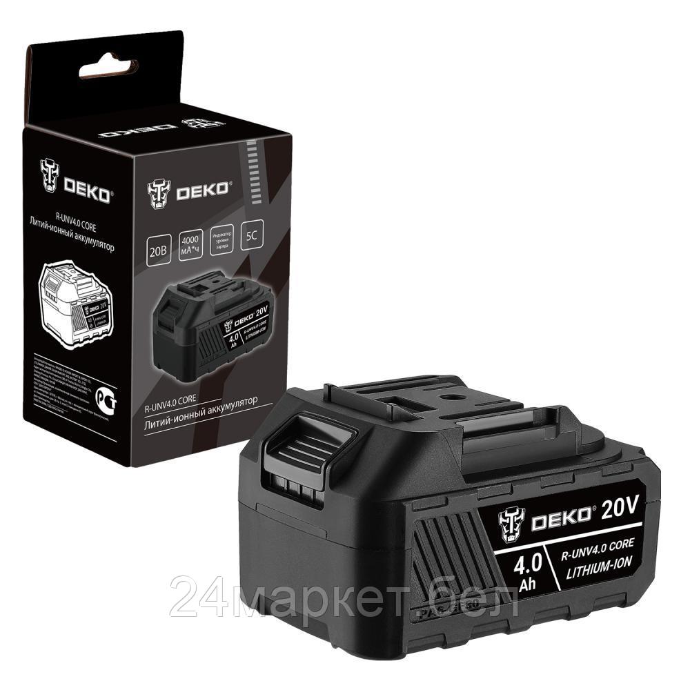 Аккумулятор Deko R-UNV4.0 Core 083-1015 (20В/4 Ач)