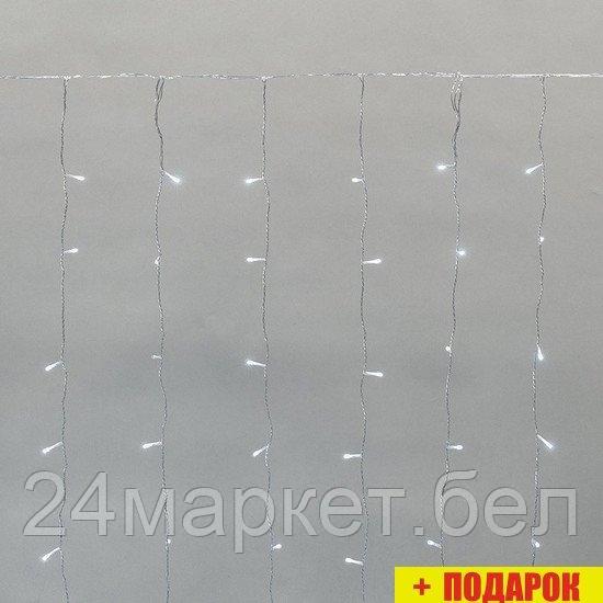 Новогодняя гирлянда Neon-Night Дождь светодиодный 2х3 м 235-555 (белый)