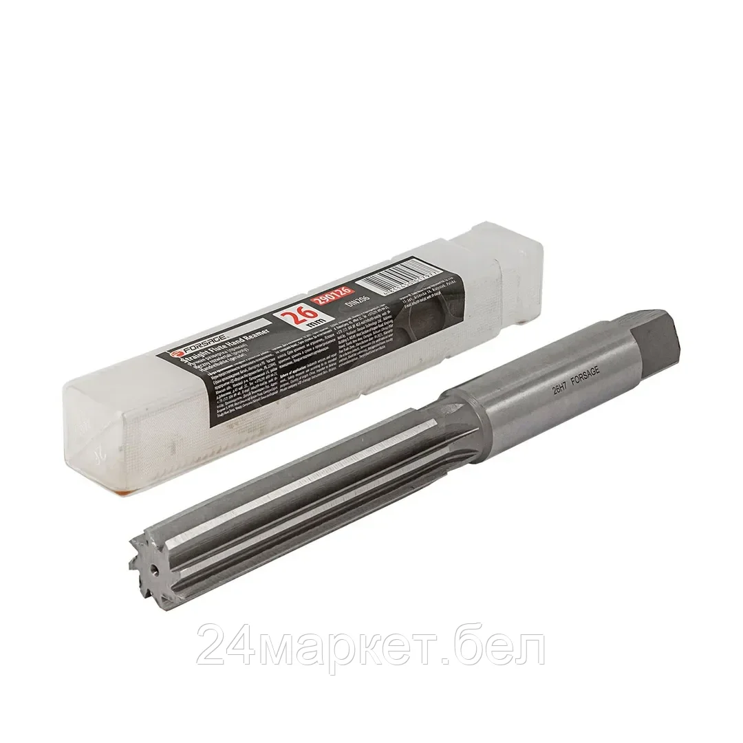 FORSAGE Ручная развертка (прямая) 26мм, в пластиковом футляре Forsage F-290126