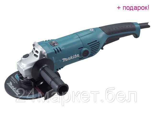 MAKITA США Одноручная углошлифмашина MAKITA GA 6021 в кор. (1050 Вт, диск 150х22 мм, плавный пуск)