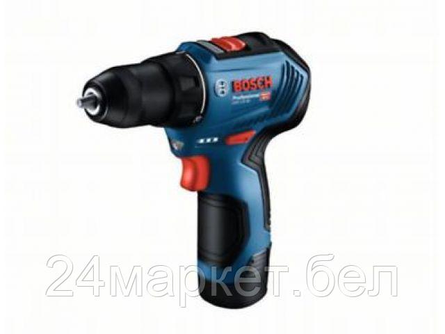 Дрель-шуруповерт Bosch GSR 12V-30 Professional 06019G9020 (с 2-мя АКБ, кейс)