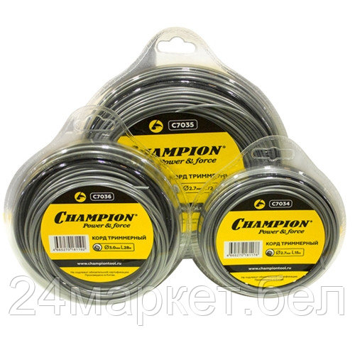 Корд для триммера, Aluminium, 3.0мм, 28м (круглый) (C7036)