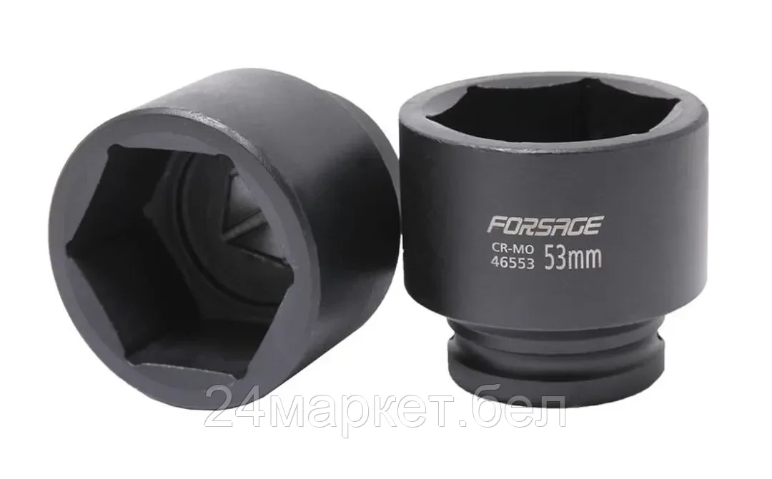 Головка ударная 53мм(6гр.)3/4" F-46553