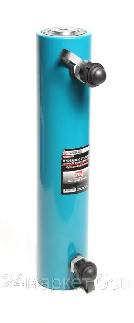 FORSAGE Цилиндр гидравлический двойного действия 20т(ход штока-300мм, Ø штока-40мм,общий Ø-80мм, L-440мм, 700bar) Forsage F-YG20300S