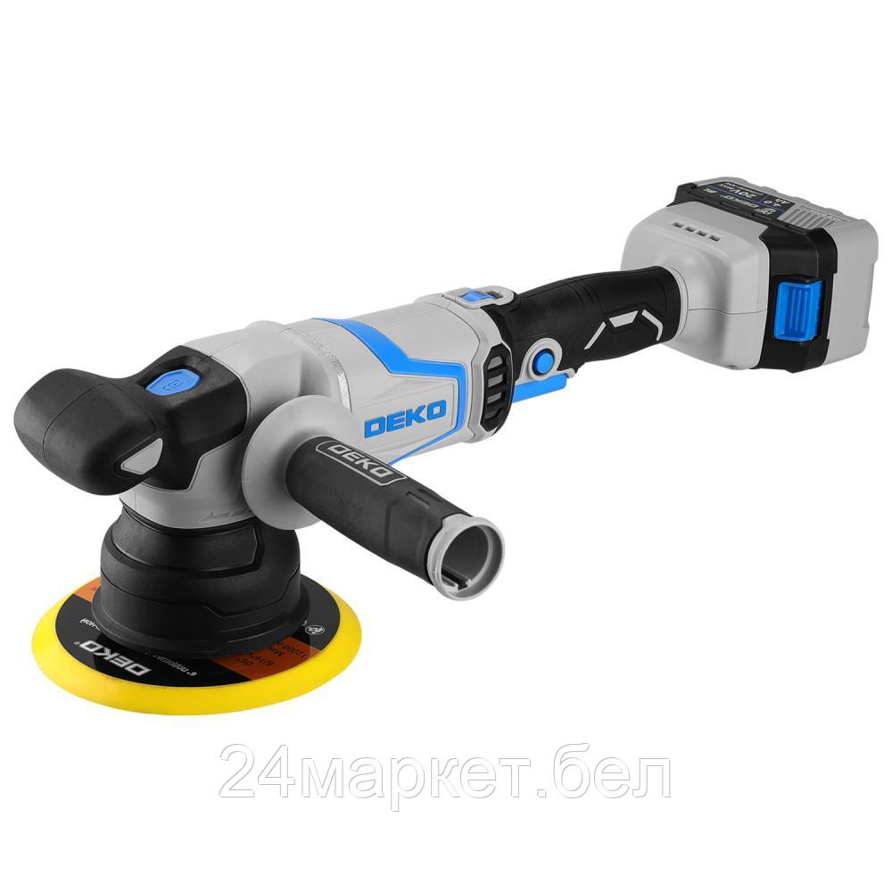 Полировальная машина Deko CPDU20DA PRO 083-1034 (с 1-им АКБ)