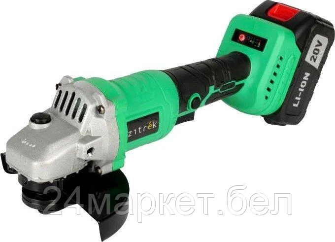 Угловая шлифмашина Zitrek ZKAG20-125 PRO 083-1079 (с 2-мя АКБ, кейс)