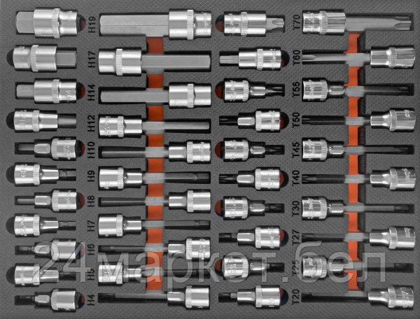 Набор головок слесарных Ombra OMT42STE