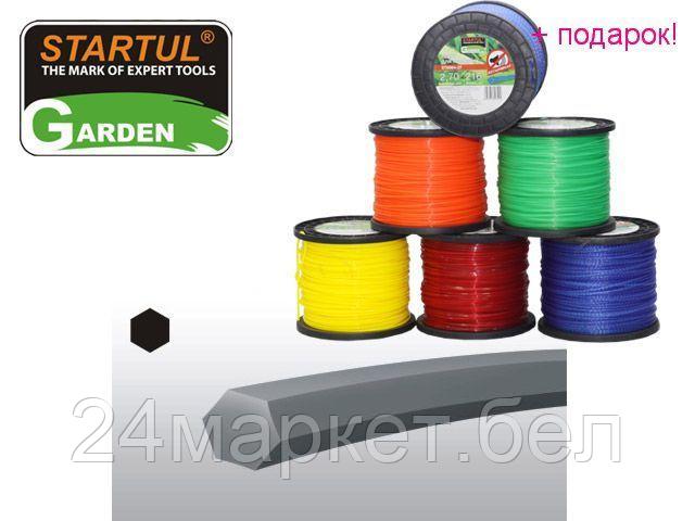 STARTUL Китай Леска ф 2.0 мм х 378 м шестигр. сеч. STARTUL GARDEN
