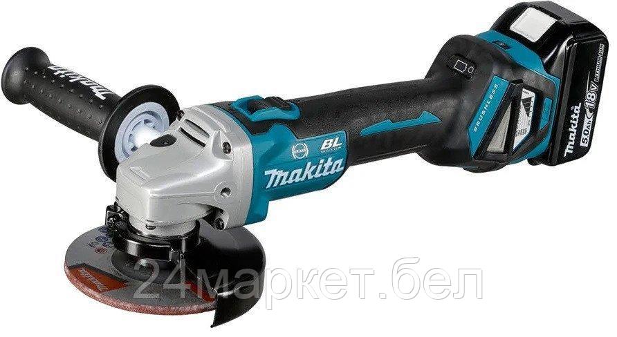 Угловая шлифмашина Makita DGA513RT1J (с 1-им АКБ)