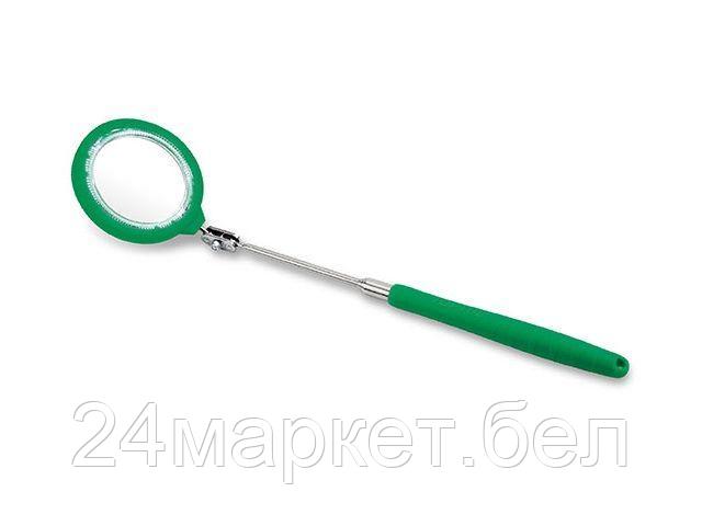 TOPTUL Тайвань Зеркало телескопическое увеличительное с подсветкой круглое d55мм 268-955мм TOPTUL (JJAM0596)