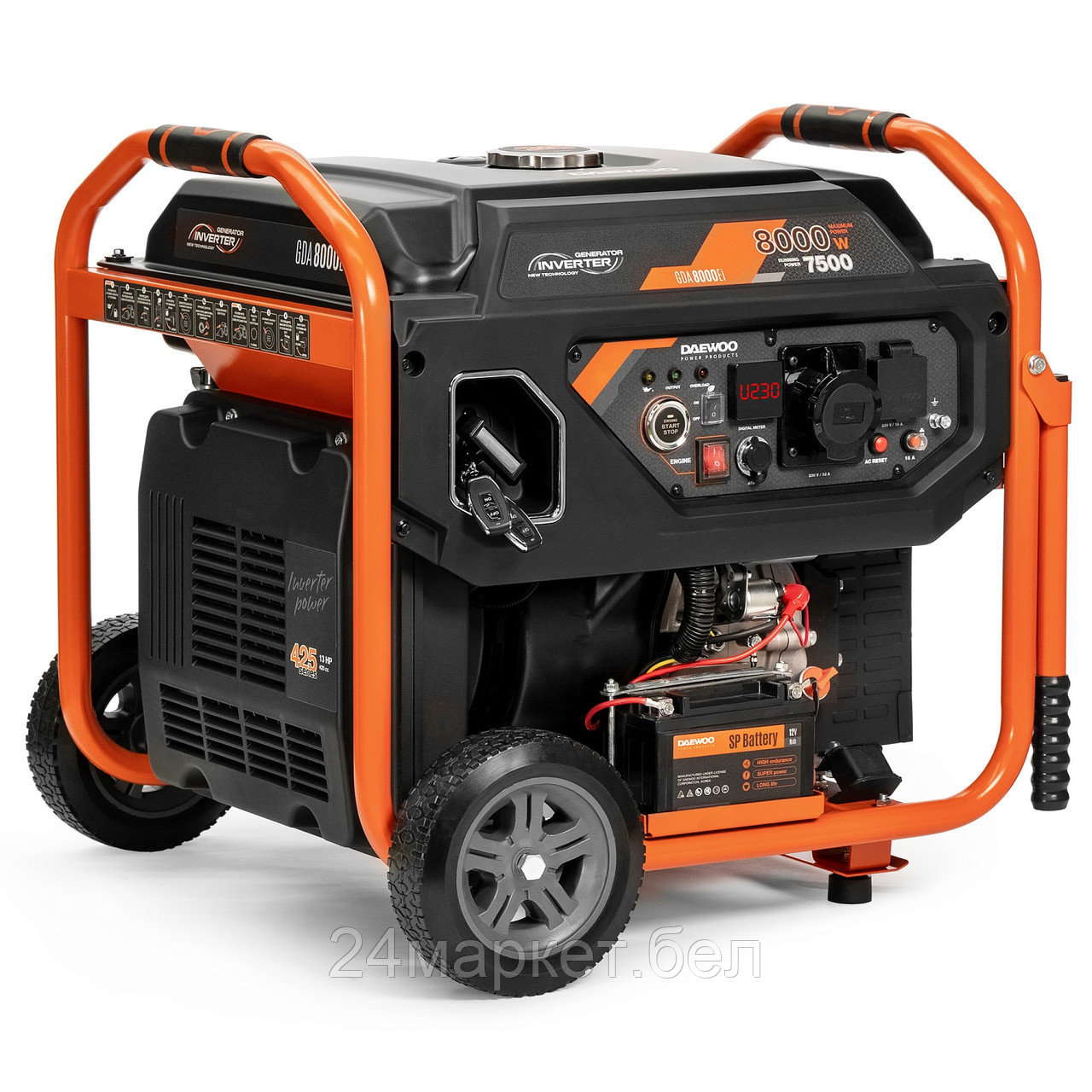 Генератор бензиновый инверторный DAEWOO GDA 8000Ei