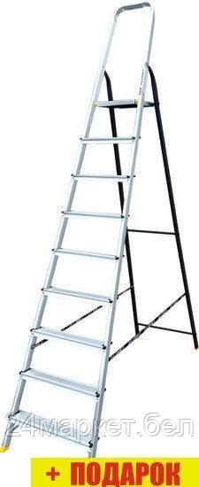 Лестница-стремянка Алюмет АМS 7809 (9 ступеней)