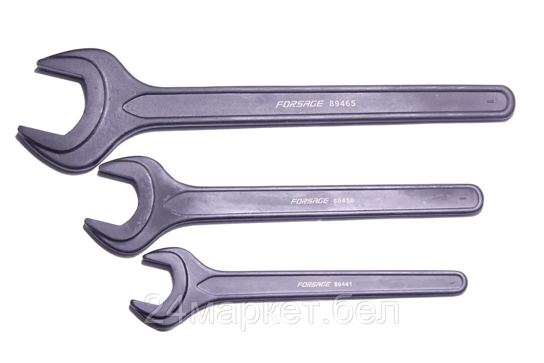 Ключ рожковый ударный односторонний удлиненный 85мм (L-485мм) F-89485