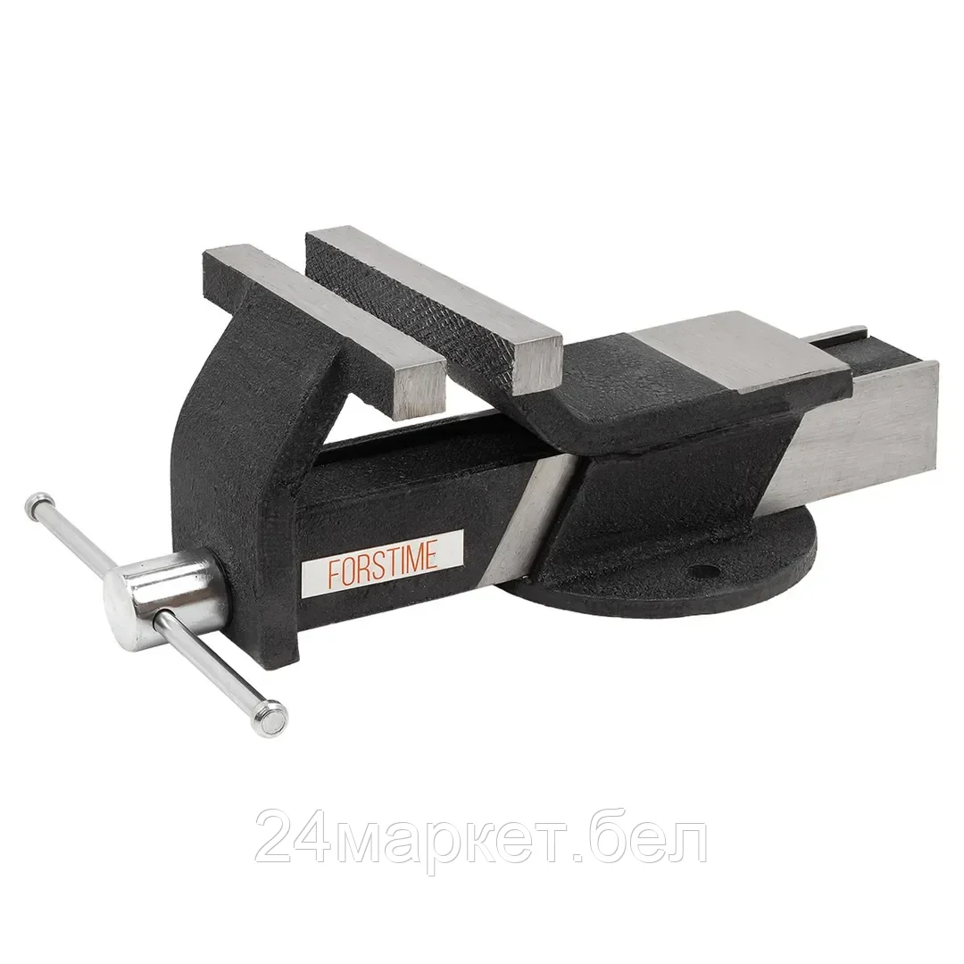 FT-6540704 FORSTIME Тиски стальные с наковальней 4"-100мм