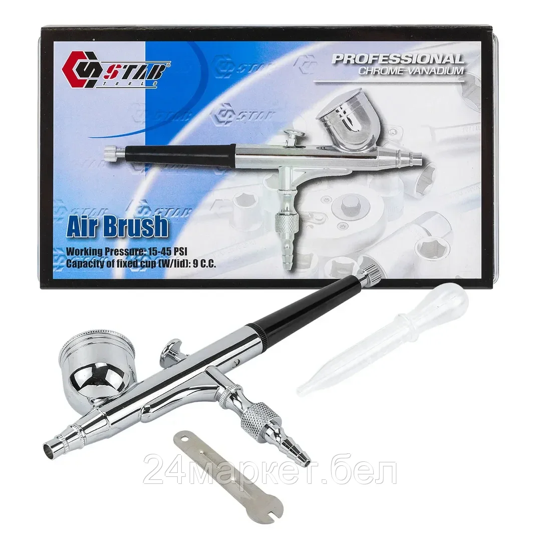 TE69103 Stab Аэрограф (сопло: 0.3мм, несъемная емкость 6мл)