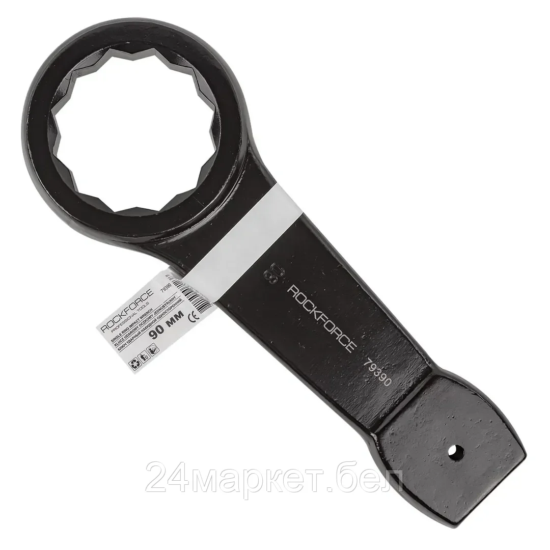 Ключ накидной ударный односторонний 90мм (L-370мм) RF-79390