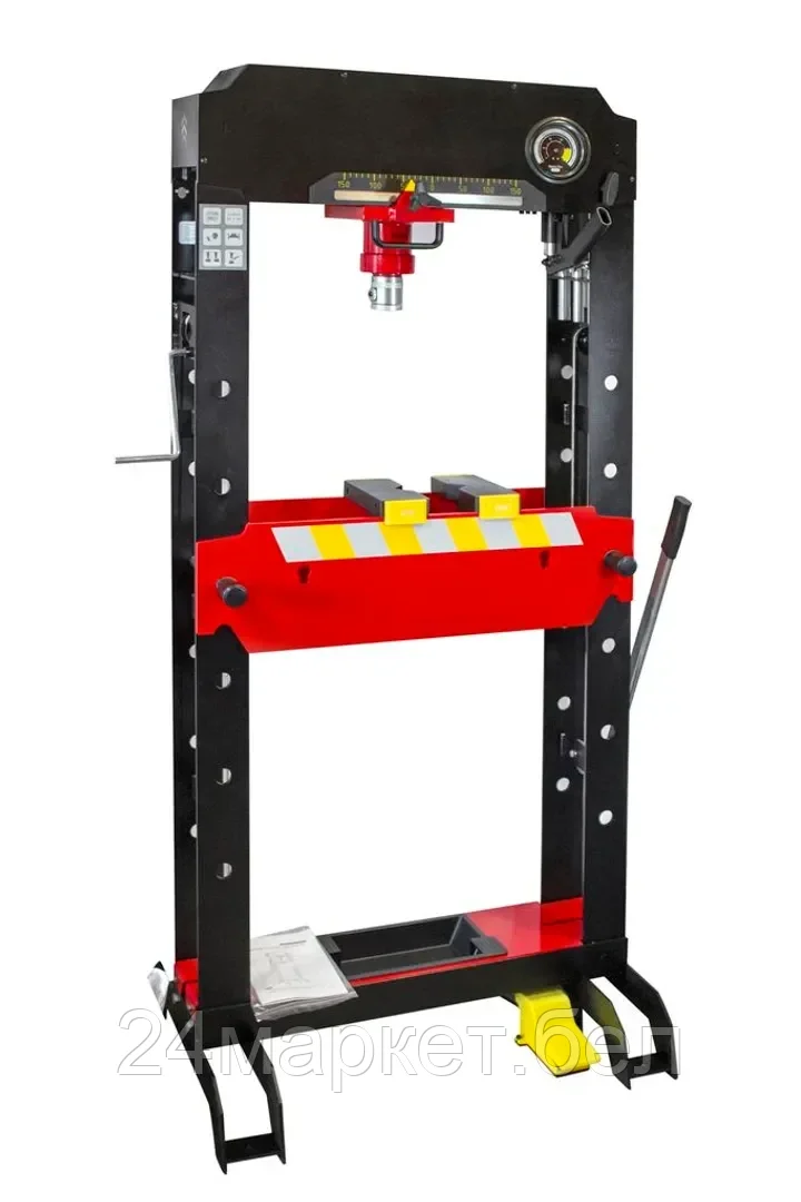 F-50021 BIG(TY50021) Forsage Пресс гидравлический напольный 50т, ручной/пневмо привод (рабочая высота: 0-920мм, рабочая ширина: 730мм, рабочий стол: 240х730мм, ход штока: 200мм)