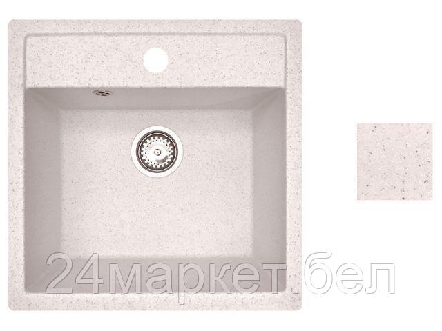 Мойка кухонная из искусственного камня STAR песочный 510х505 mm, AV Engineering