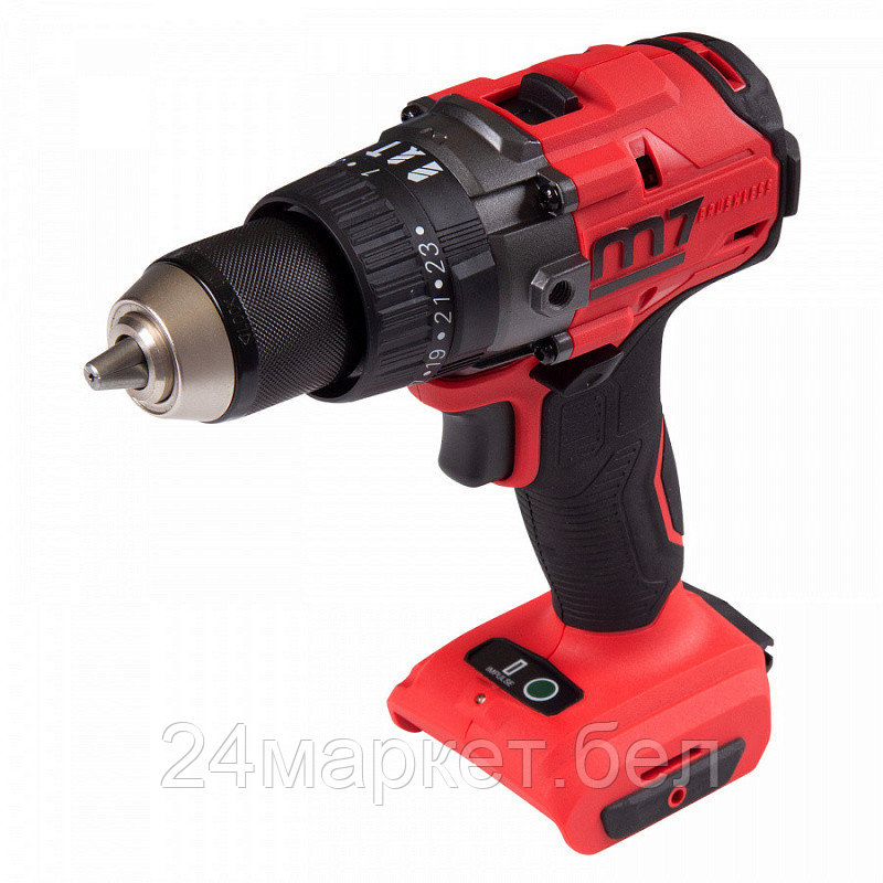 MIGHTY SEVEN DH-101 MIGHTY SEVEN Аккумуляторная дрель-шуруповерт 18 В, ударная, без аккумулятора и ЗУ