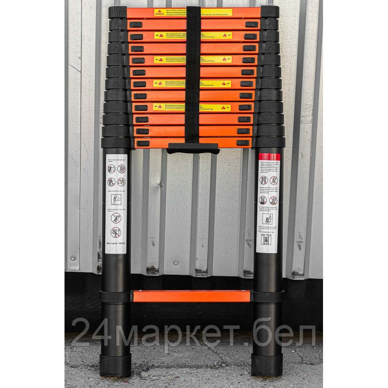 ISMA-UP500 ISMA Лестница телескопическая алюм. бытовая 5.0м (13 ступ.)