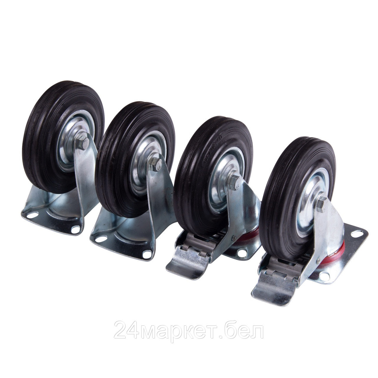 МАСТАК 529-00004M МАСТАК Ремкомплект для тележки инструментальной "ОПТИМА", комплект колес, 4 шт