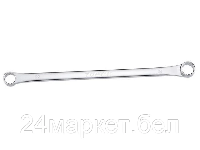 TOPTUL Тайвань Ключ накидной 22х24мм EXTRA LONG TOPTUL (AAAP2224)