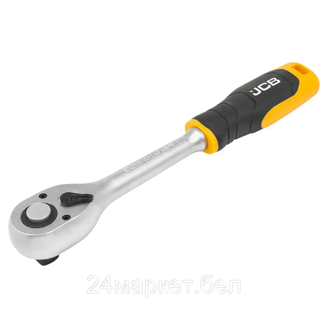 JCB-80243 JCB Трещотка реверсивная с резиновой ручкой 1/2''