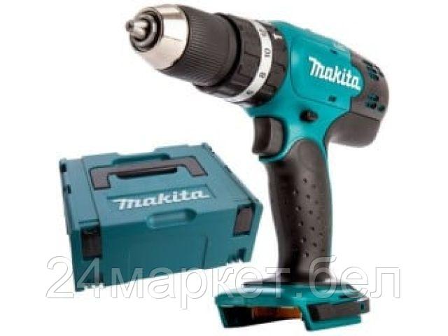 Аккум. ударная дрель-шуруповерт MAKITA LXT DHP 453 ZJ MAKPAC (18.0 В, Li-Ion, 42 Нм, шурупы до 36 мм, сверление в металле до 13 мм) DHP453ZJ