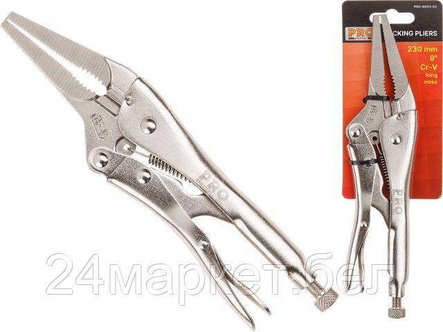 Зажим с фиксатором 250мм удлиненные губки PRO STARTUL (PRO-6053-02) PRO-6053-02