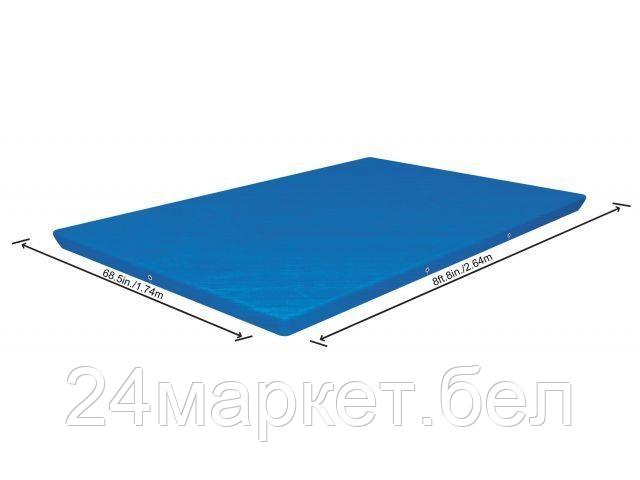 Аксессуары для бассейнов Bestway Тент 264х174 для каркасного бассейна 259х170х61 58105