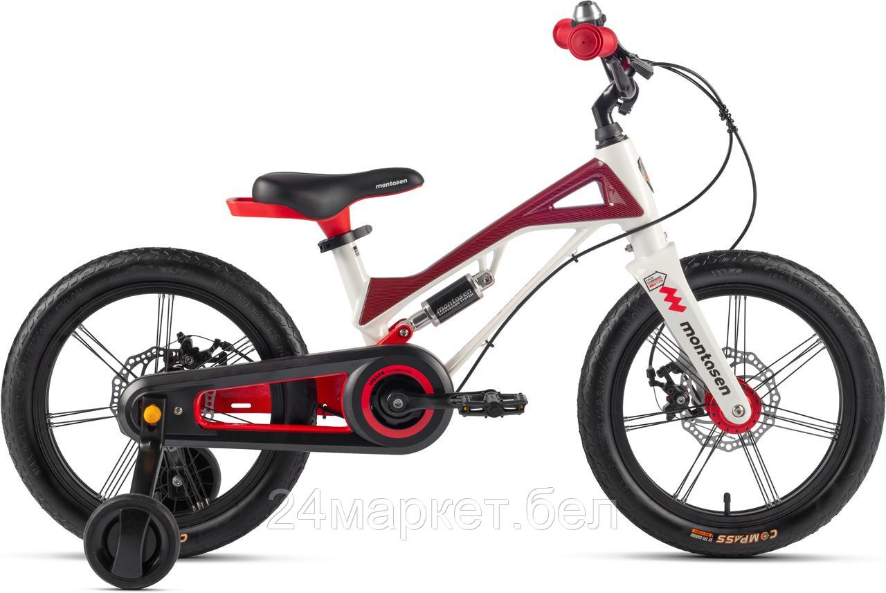 Детский велосипед Montasen MBS06-16WT (белый)