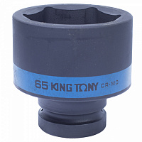 KING TONY 853565M KING TONY Головка торцевая ударная шестигранная 1", 65 мм
