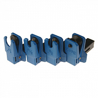 МАСТАК 102-10004 МАСТАК Набор заглушек для патрубков с металлическими наконечниками, 4 предмета