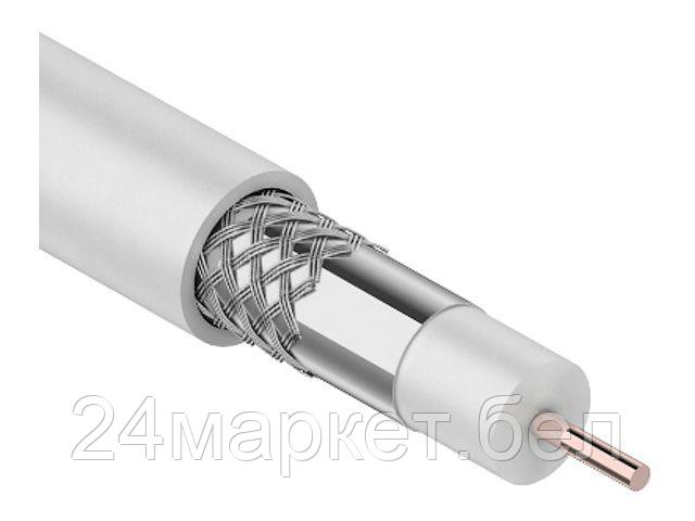 REXANT Китай Кабель RG-6U (75 Ом), CCS/Al/Al 32 % (бухта 100 м) белый PROconnect LIGHT (REXANT)